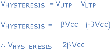 Op-amp Comparator Hysteresis op amp comparator hysteresis